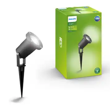 Philips tuinspies prikspot Puled 5W zwart