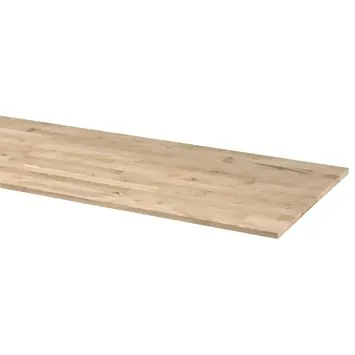 Timmerpaneel massief eiken 200x60 cm dikte 18 mm