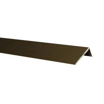 Finifix trapkant donker brons 42x22 mm 110 cm