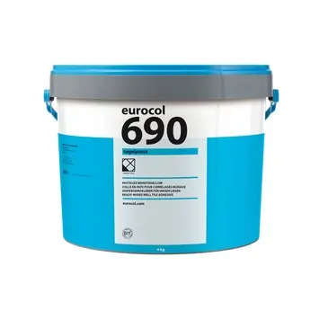 Eurocol 690 pasta tegellijm gebroken wit 4 kg