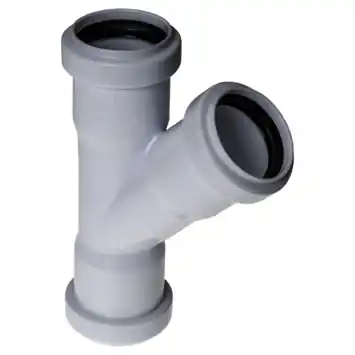 PPC T-stuk 45° 40 mm