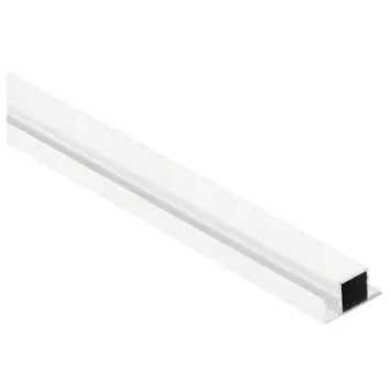 Screen Lite horprofiel aluminium wit 100 cm