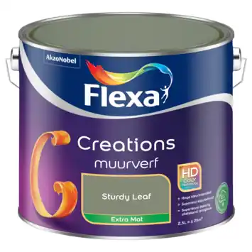 Flexa Creations muurverf sturdy leaf extra mat 2,5 liter