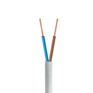 Decoratief Snoer 2 x 0,75mm2 Wit 5 Meter