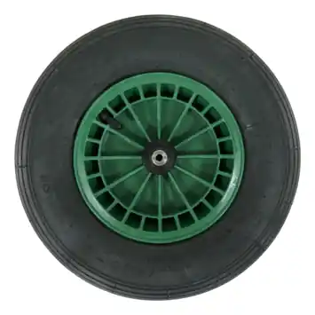 Luchtwiel groen t.b.v. kruiwagen