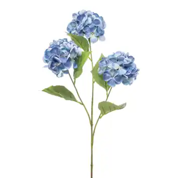 Hydrangea spray blauw 75cm