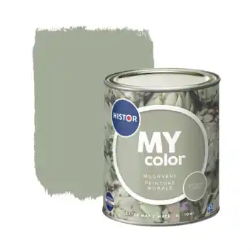 Histor MY Color muurverf extra mat boulder lichen 1 liter