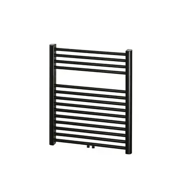Haceka design radiator Gobi zwart 6-punts 69 x 59 cm