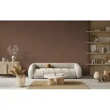Lattenwand vilt terra, 260x52 cm dikte 8mm 2.70m²