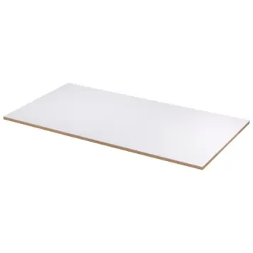 MDF-plaat wit gegrond 122 x 61 cm 18 mm