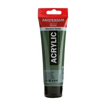 Amsterdam verf acrylverf olijfgroen donker 120 ml