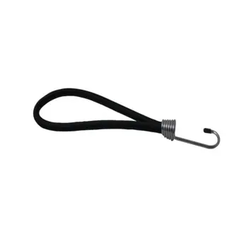 Ledent elastiek lus met haak 10 stuks 8 mm 20 cm