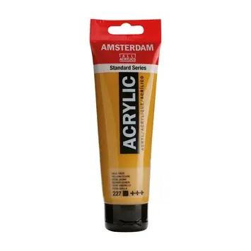 Amsterdam verf acrylverf gele oker tube 120ml