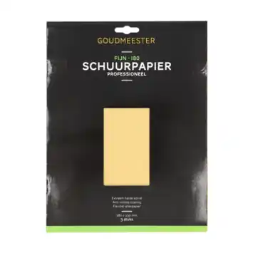Goudmeester schuurpapier P180