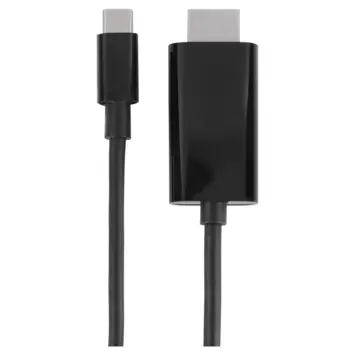 Q-link USB-C naar HDMI kabel 2 meter zwart