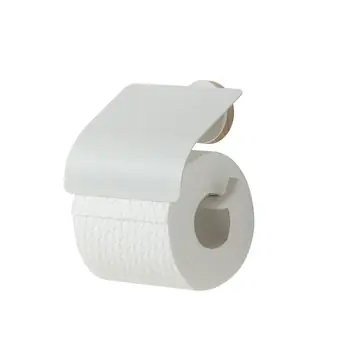 Tiger Toiletrolhouder Urban Wit met Klep