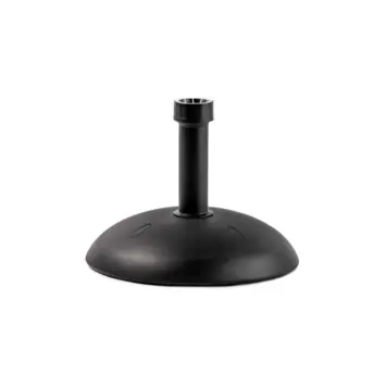 Handson parasolvoet kunststof 25 kg zwart rond