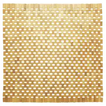 Sealskin Woodblock wc mat Teak 60 x 60 cm