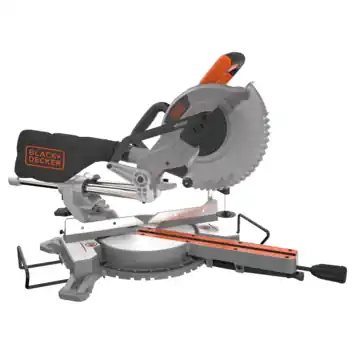BLACK+DECKER 1600W 216mm afkort- en verstekzaag BES700-QS