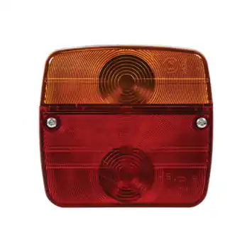Carpoint 12V Achterlicht 4 Functies + Lampen