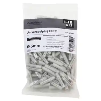 KARWEI uni-plug 5x25mm 100ST