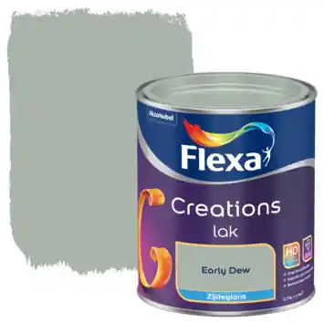 Flexa Creations binnenlak zijdeglans early dew 750 ml