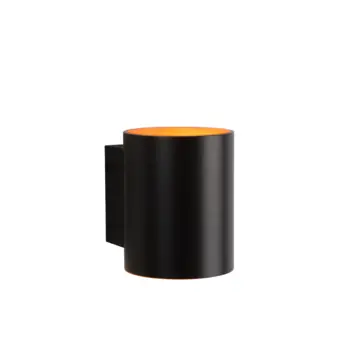 Lucide XERA wandlamp Ø 8 cm Zwart