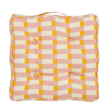 Matraskussen 45 x 45 x 7 cm oranje