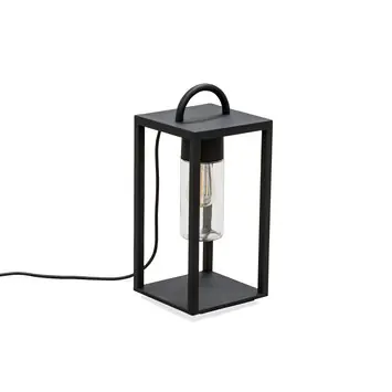 Konstsmide buitenlamp tafellamp Bologna 45,5 cm mat zwart