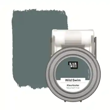KARWEI Kleurtester muurverf mat 55ml wild swim