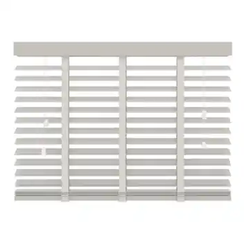 KARWEI houten jaloezie 50 mm wit (kleurnr. 944) 120x220 cm (bxh)