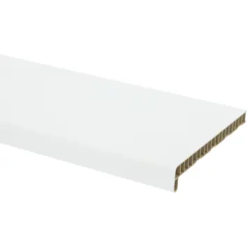 Vensterbank kunststof wit 4x30x300 cm