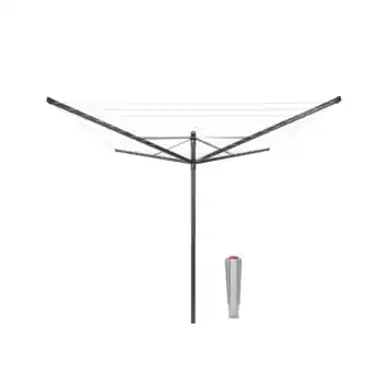 Brabantia droogmolen Lift-O-Matic antraciet 50 m