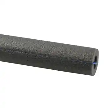 Buisisolatie voor 12 mm buis grijs lengte 1 m met plakstrip