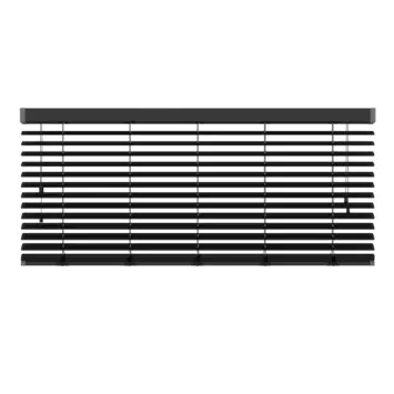 KARWEI aluminium jaloezie 50 mm matzwart (kleurnr. 320) 200x180 cm (bxh)