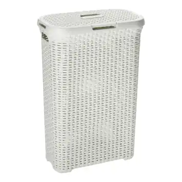 Curver Vintage wasbox wit 40 l incl. deksel