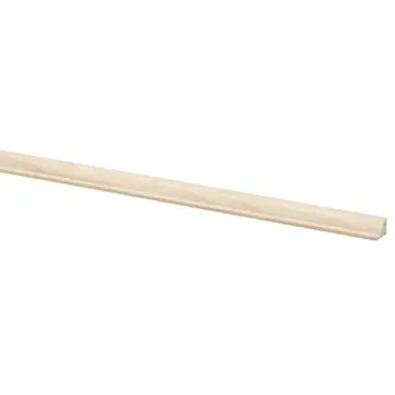 Lat kwartrond grenen 8x12 mm lengte 270 cm