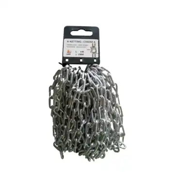 Ketting A-30 verzinkt 5 meter