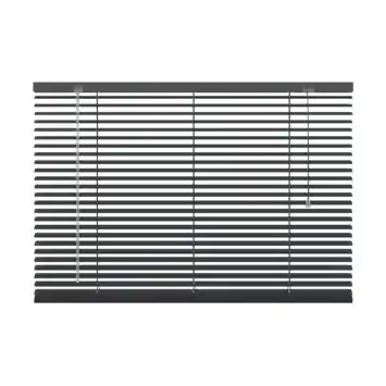 KARWEI aluminium jaloezie 25 mm antraciet (kleurnr. 226) 100x130 cm (bxh)