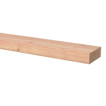 Regel Douglas hout geschaafd 4,5 x 7 x 250 cm