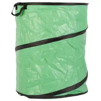 Talen Tools tuinafvalzak opvouwbaar groen 87 L