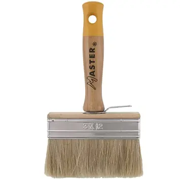 Master blokwitter houten steel 3 x 12 cm