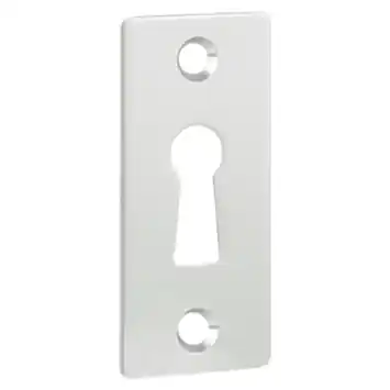 KARWEI sleutel rozet rechthoek aluminium
