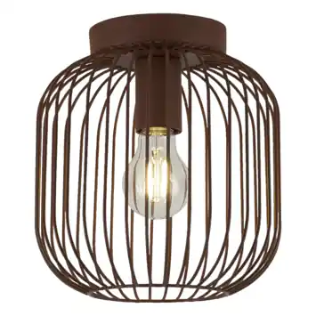KARWEI plafondlamp Vic brique 23xØ21cm