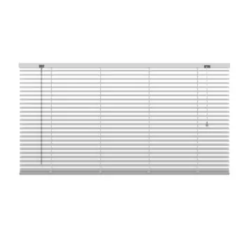 KARWEI aluminium jaloezie 25 mm wit (kleurnr. 201) 140x180 cm (bxh)