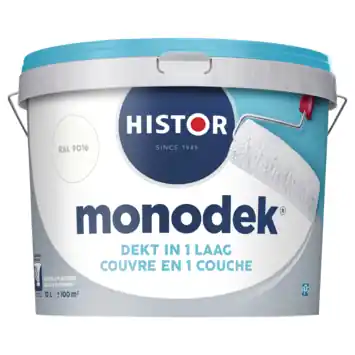 Histor Monodek muurverf RAL 9016 10 liter