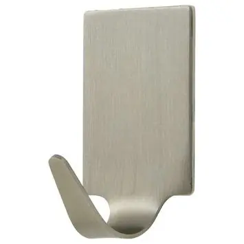 Handson Haak Rechthoek RVS - 2 Stuks