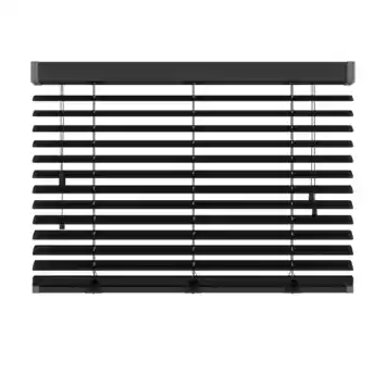 KARWEI aluminium jaloezie 50 mm matzwart (kleurnr. 320) 120x180 cm (bxh)