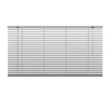 KARWEI aluminium jaloezie 25 mm zilver (kleurnr. 221) 140x180 cm (bxh)