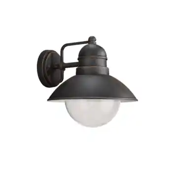 Philips buitenlamp Damascus bruin